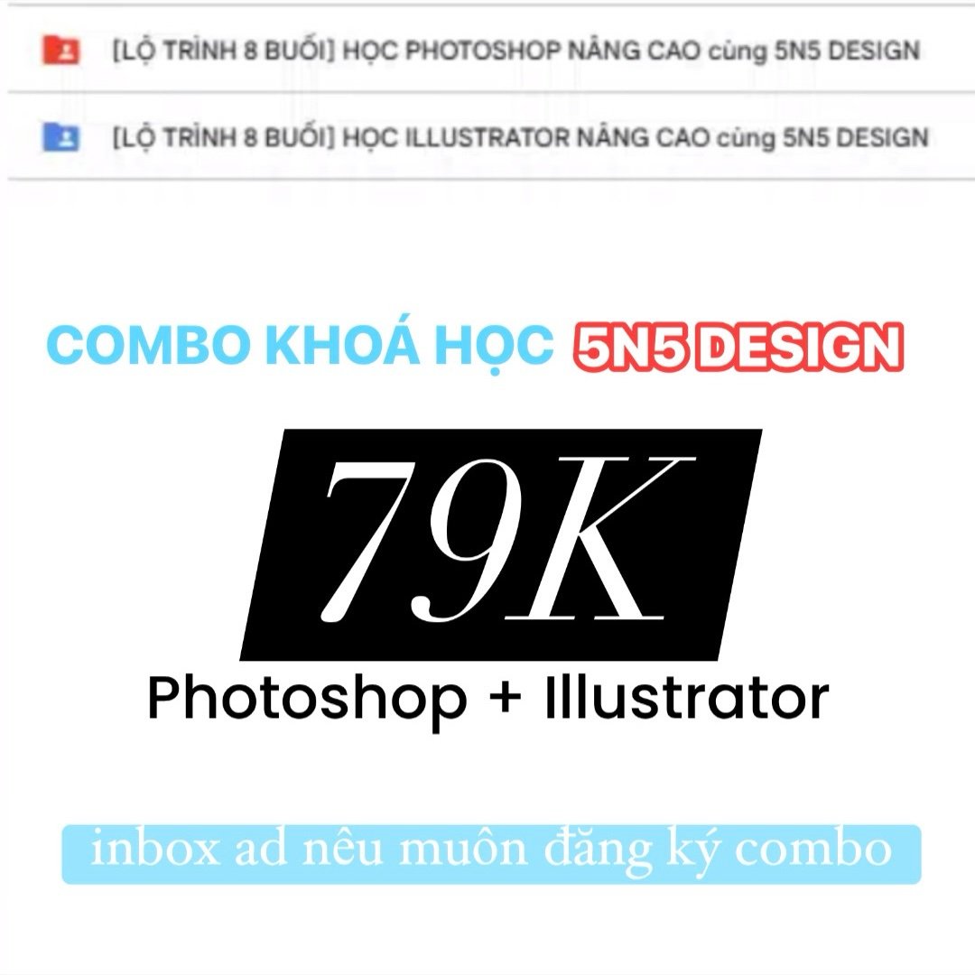 Học Photoshop Nâng Cao cùng 5N5 Design Học Photoshop Nâng Cao cùng 5N5 Design - Ảnh 3