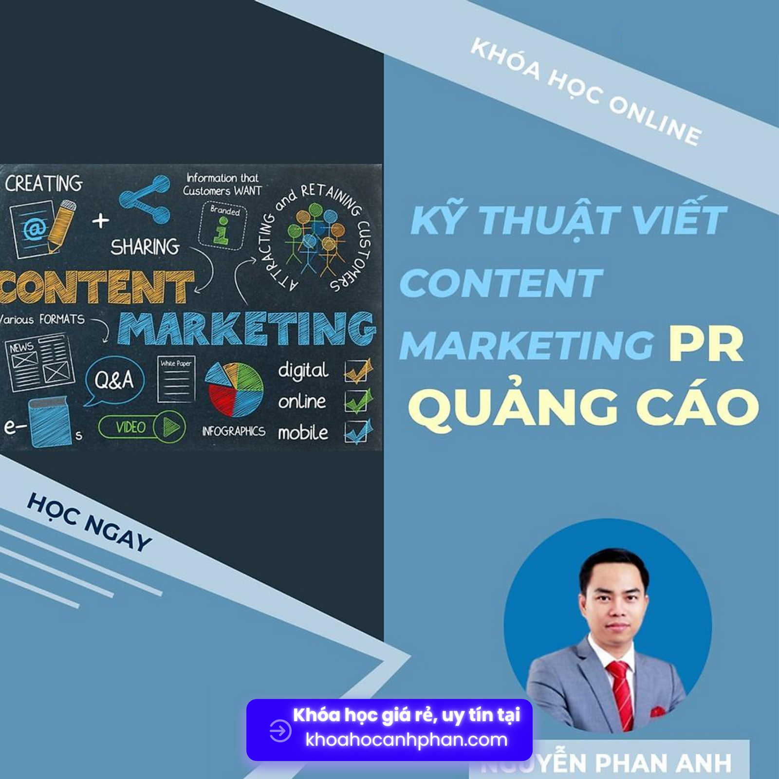 Share khóa học Kỹ thuật viết content marketing (PR – Quảng cáo) của Unica