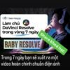 Baby Resolve Seankang – Làm Chủ DaVinci Resolve Trong 7 Ngày