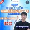 Thiết Kế Gian Hàng Shopee Dành Cho Designer Cùng Lê hồng Phong