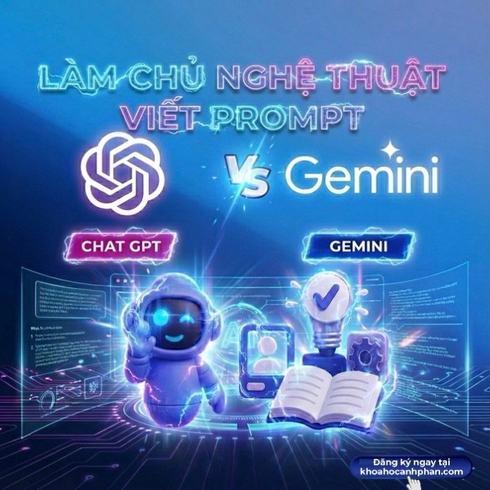 Khoá Học Làm Chủ Nghệ Thuật Viết Prompt với ChatGPT từ Cơ Bản