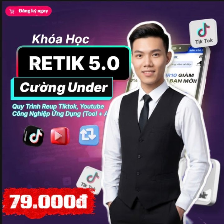 Khóa học Retik 5.0 Cường UG