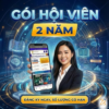 Gói hội viên 2 NĂM - Học tất cả khoá học trong 2 năm