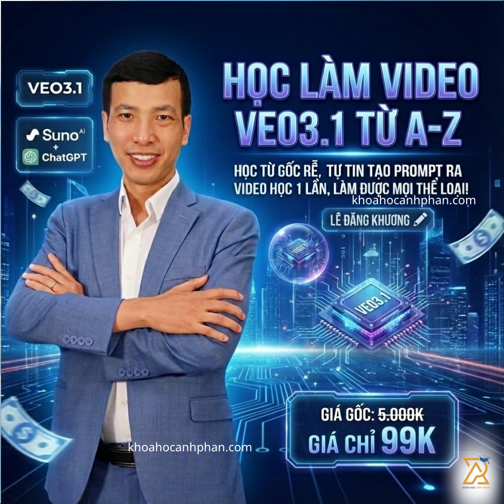 Học Làm Video Veo3.1 Từ A-Z cùng Lê Đăng Khương