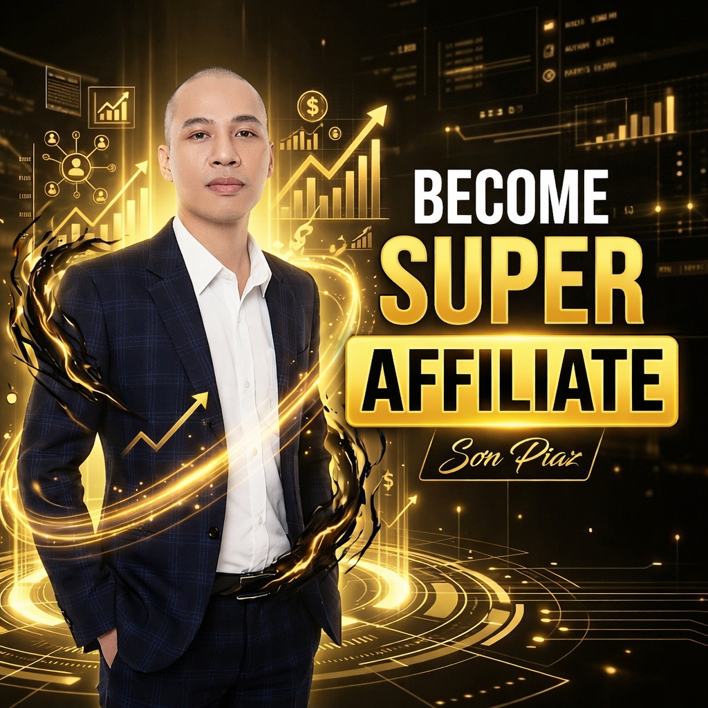 Khóa Học Become Super Affiliate 2025 Cùng Sơn Piaz