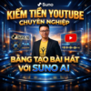 Khoá Học Kiếm tiền youtube bằng tạo bài hát với Suno AI