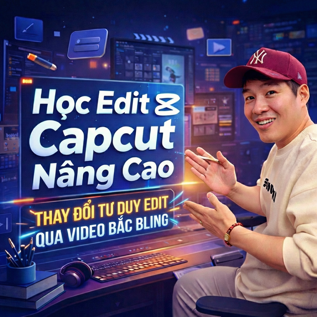 Khóa Học Edit Capcut Nâng Cao – BẮC BLING Cùng Phú Films
