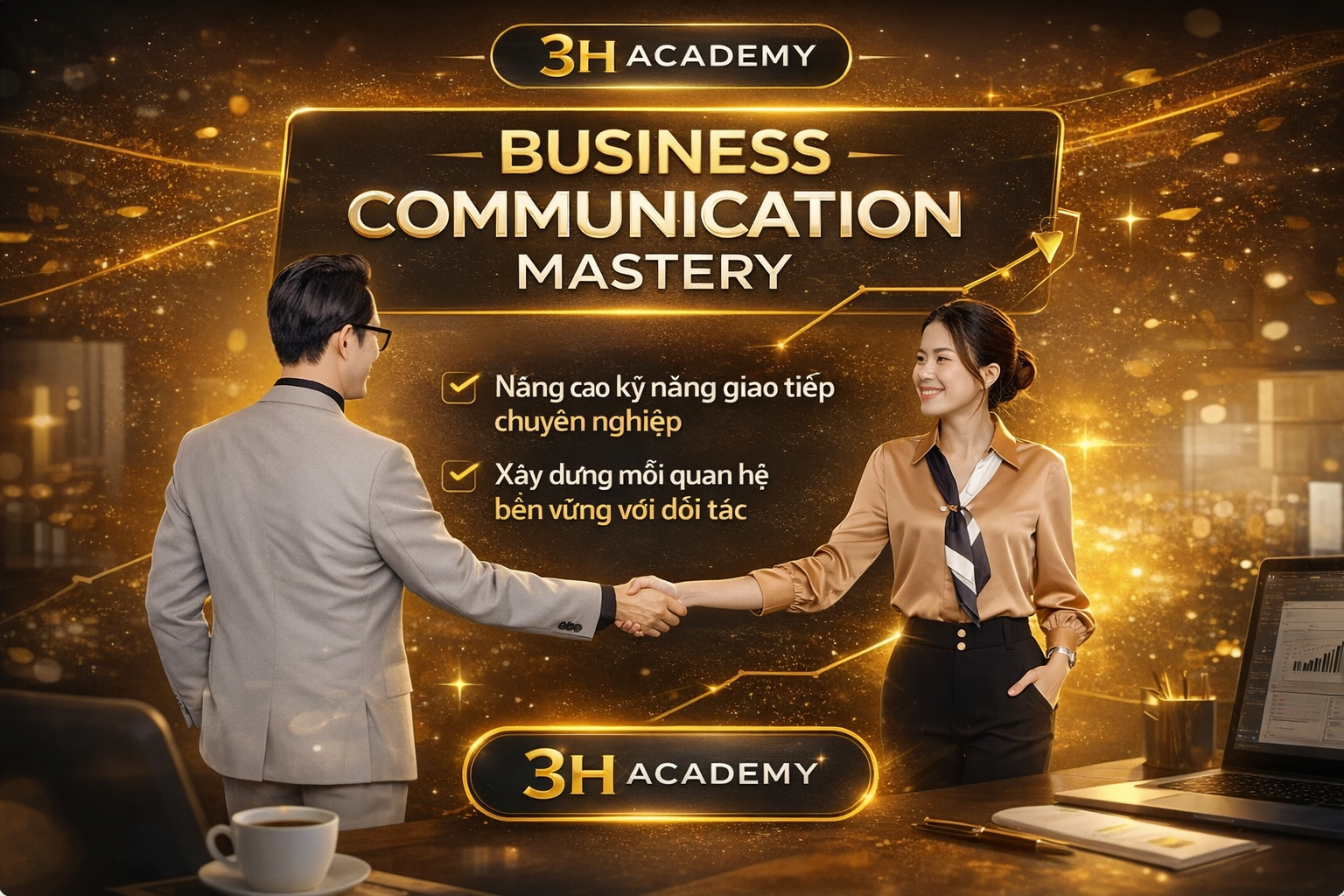 Khóa Học Business Communication Mastery – Giao Tiếp Chuyên Nghiệp Cùng 3H Academy