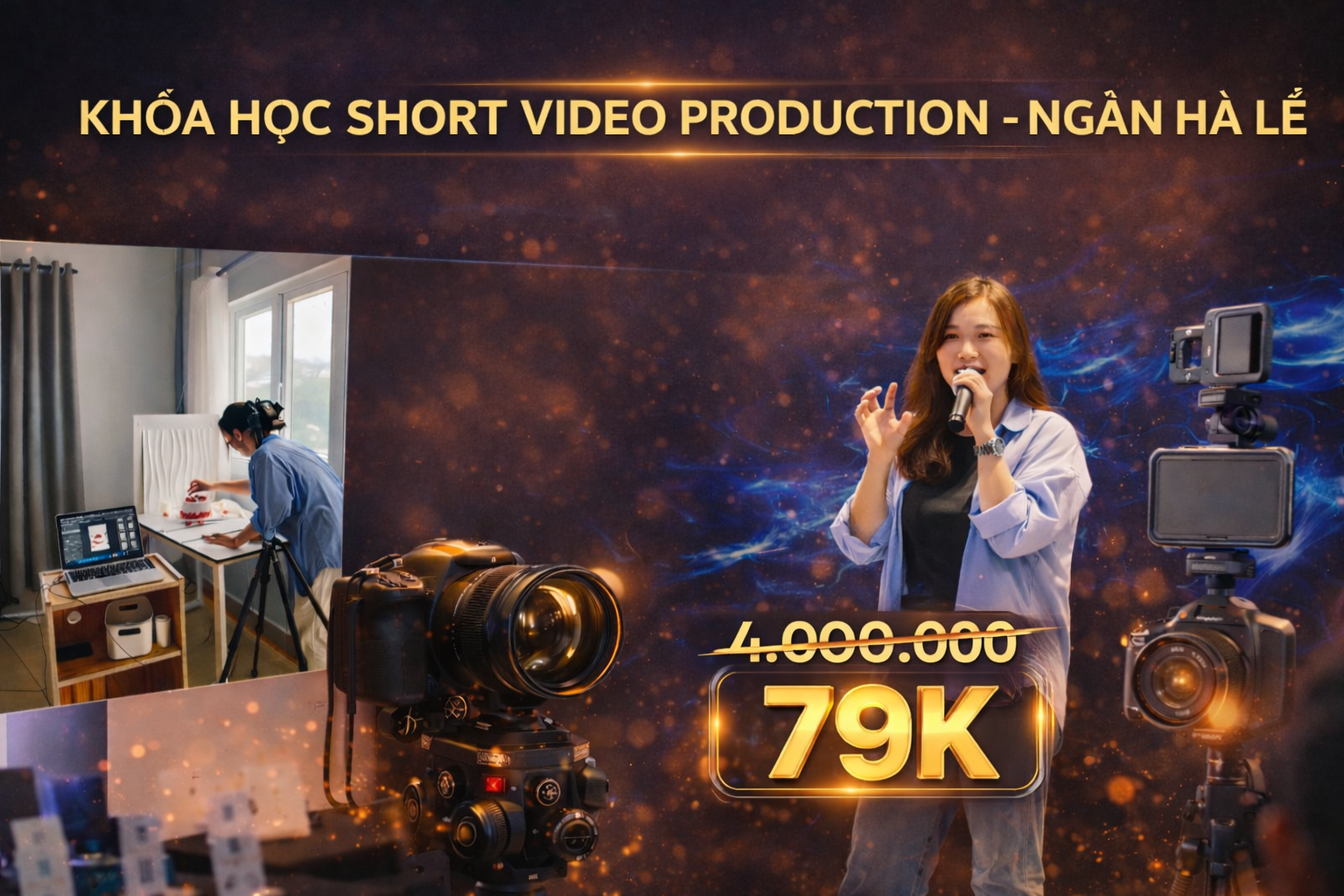 Khóa Học Short Video Production Mới Nhất Ngân Hà Lê