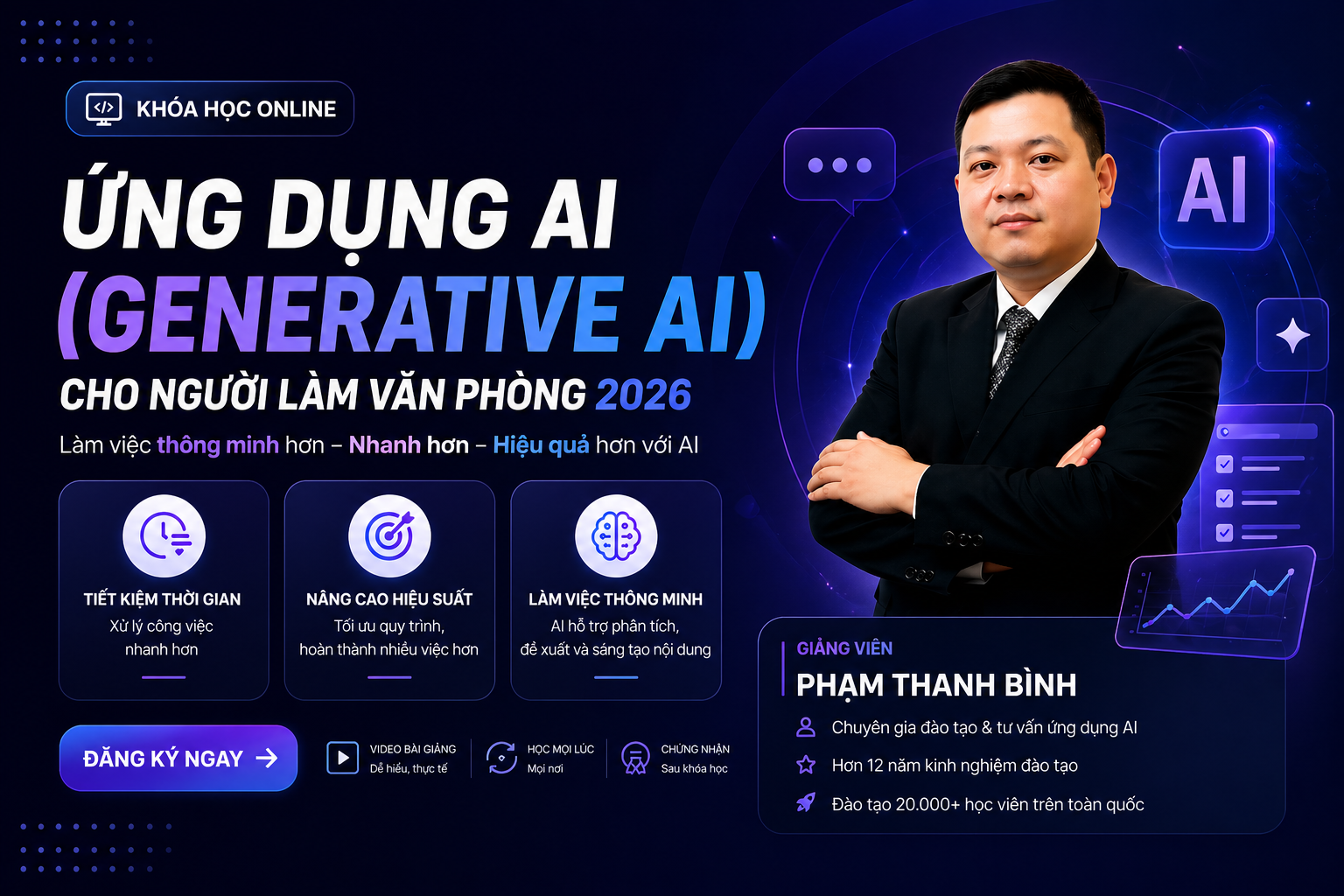 Khóa Học Generative AI Cho Người Làm Văn Phòng