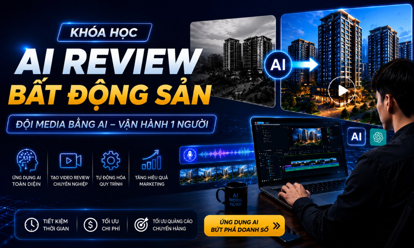 Khóa Học AI Review Bất Động Sản