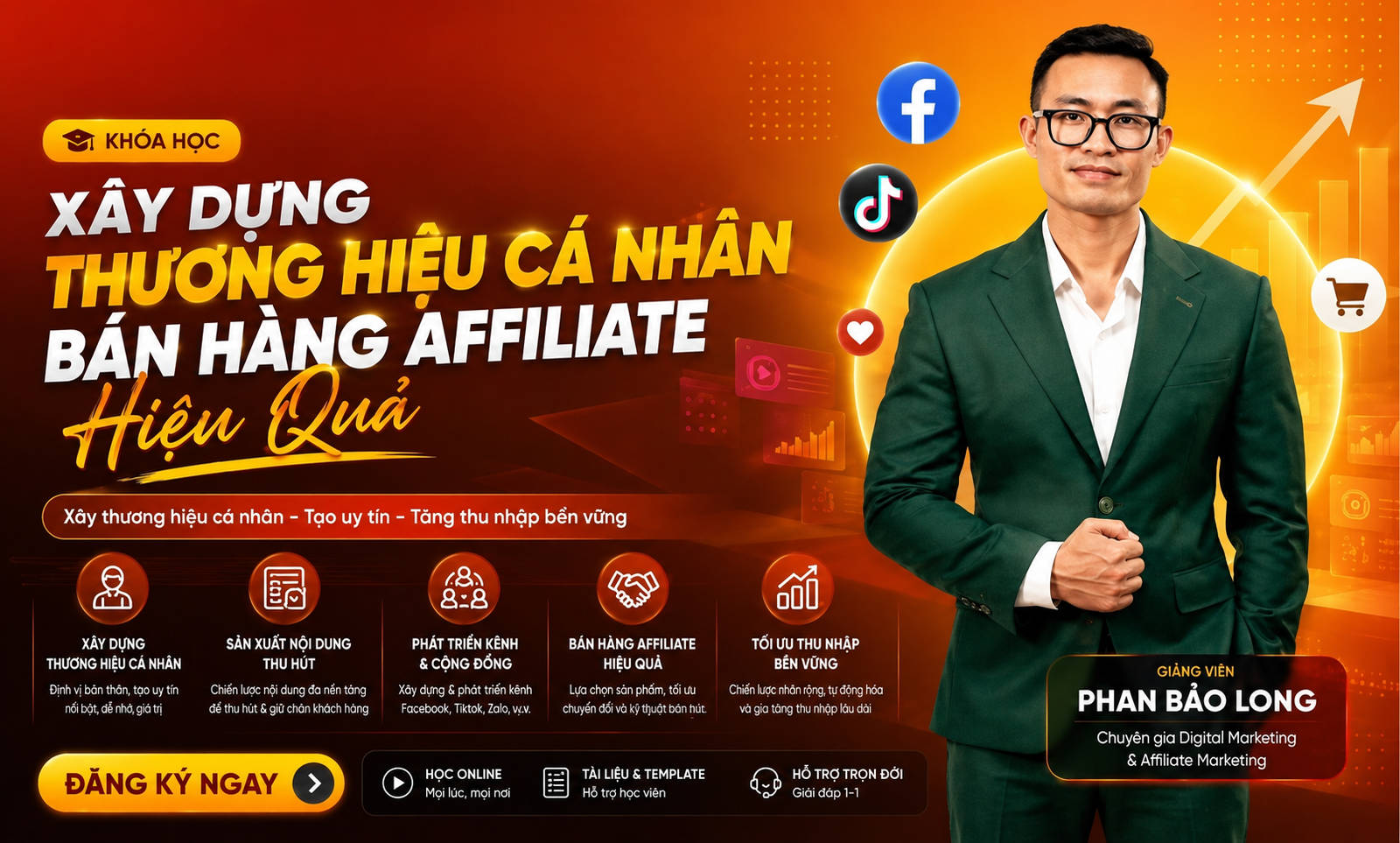 Khóa Học Xây Dựng Thương Hiệu Cá Nhân Bán Hàng Affiliate Hiệu Quả 2026