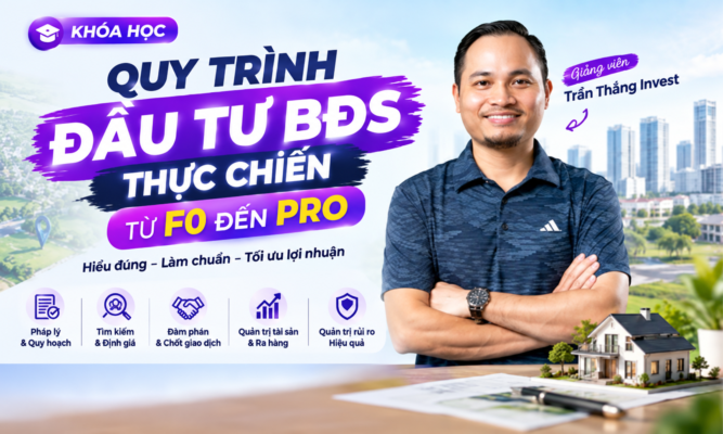Khóa học Anh Phan - Chia sẻ khóa học online giá rẻ, chất lượng, uy tín Đầu Tư BĐS Thực Chiến Từ F0 Đến Pro Cùng Trần Thăng Invest